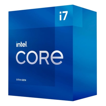 Processador Intel Core I7 11700 Lga 1200 2.5 Ghz Max 4.8 Ghz 16 Mb Cache 8-core 16-threads Bx8070811700