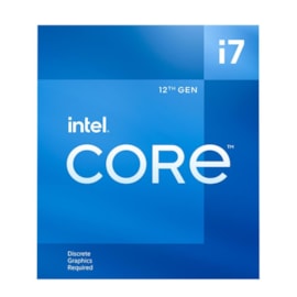 Processador Intel Core I7-12700f Lga 1700 2.1 Ghz Base 4.9 Ghz Max 25 Mb Cache 12-core 20-threads Bx8071512700f