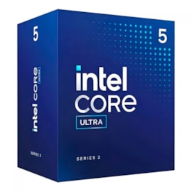 Processador Intel Core Ultra I5-225 Lga 1851 3.3 Ghz Base 4.9 Ghz Max 20 Mb 10-Core 10-Threads Bx80768225