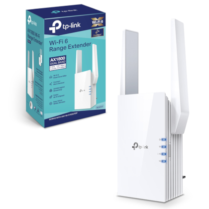 Repetidor Wireless Tp-link Re605x Ax1800 Wi-fi 6 Dual Band 2.4/5.0ghz Wifi 6 Re605x(eu) Ver 2.0