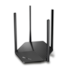 Roteador Mercusys Mr60x Ax1500 Wifi 6 Gigabit Dual Band 1201 Mbps 4 Antenas Preto Ver 2.8