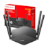 Roteador Mercusys Mr80X Ax3000 Wi-Fi 6 Dual Band 2.5/5.0Ghz Gigabit 10/100/1000 Mbps 4 Antenas Mr80X Br/5.6