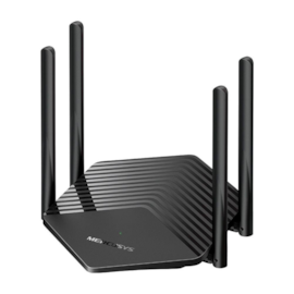 Roteador Mercusys Mr80X Ax3000 Wi-Fi 6 Dual Band 2.5/5.0Ghz Gigabit 10/100/1000 Mbps 4 Antenas Mr80X Br/5.6