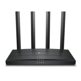 Roteador Tp-link Archer Ax12 Ax1500 Wifi 6 1201Mbps Dual Band 2.4/5 GHz 4 Antenas