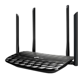 Roteador Tp-link Wi-fi Mu-mimo Ec225-g5 Ac1300 Wi-fi 5 Gigabit 10/100/1000 Dual Band 4 Antenas Preto Ec225-g5(br) V1.8