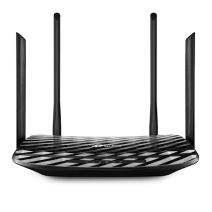 Roteador Tp-link Wi-fi Mu-mimo Ec225-g5 Ac1300 Wi-fi 5 Gigabit 10/100/1000 Dual Band 4 Antenas Preto Ec225-g5(br) V1.8