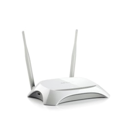 Roteador Wireless Tp-link Tl-mr3420 3g/4g 4 Lan 1wan 2.4ghz 300mbps Branco Com Antenas