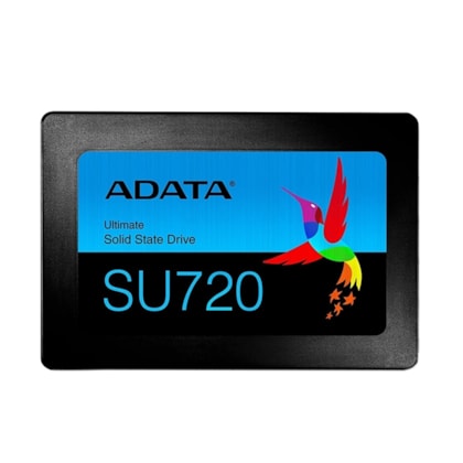 SSD 2000GB (2TB) SU720 ADATA, SATA 6GB/S 2.5", LEITURA 520MB/S, GRAVAÇÃO 450MB/S - ASU720SS-2T-C