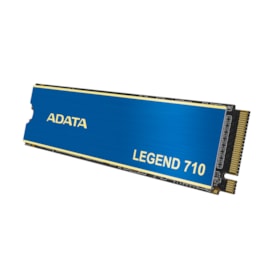 Ssd Adata Legend 710 256gb M.2 Nvme Leitura E Gravação 2400mb/s - 1800mb/s Gen3x4 Aleg-710-256gcs