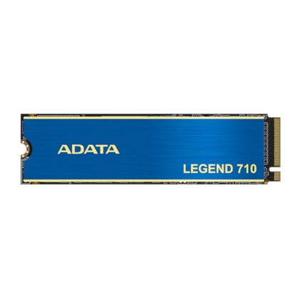 Ssd Adata Legend 710 256gb M.2 Nvme Leitura E Gravação 2400mb/s - 1800mb/s Gen3x4 Aleg-710-256gcs