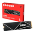 Ssd Adata Xpg Gammix S70 Blade 1tb M.2 2280 Nvme Leitura E Gravação 7400mb/s - 5500mb/s Gen3x4 Agammixs70b-1t-cs