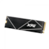 Ssd Adata Xpg Gammix S70 Blade 512gb M.2 2280 Nvme Leitura E Gravação 7400mb/s - 6800mb/s Gen4x4 Agammixs70b-512g-cs