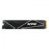 Ssd Adata Xpg Gammix S70 Blade 512gb M.2 2280 Nvme Leitura E Gravação 7400mb/s - 6800mb/s Gen4x4 Agammixs70b-512g-cs