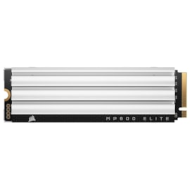 Ssd Corsair Mp600 Elite For Ps5 1tb M.2 Nvme  Leitura E Gravação 7000mb/s - 6200mb/s Gen4x4 Branco Cssd-f1000gbmp600ecs