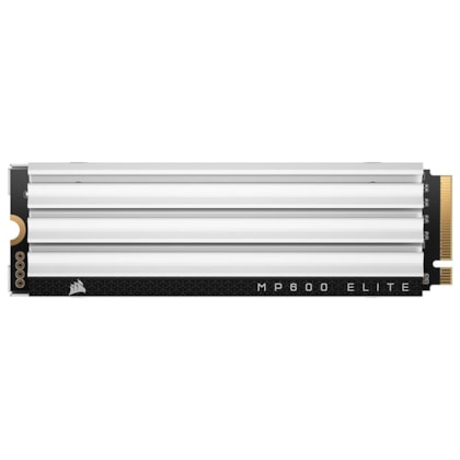 Ssd Corsair Mp600 Elite For Ps5 1tb M.2 Nvme  Leitura E Gravação 7000mb/s - 6200mb/s Gen4x4 Branco Cssd-f1000gbmp600ecs