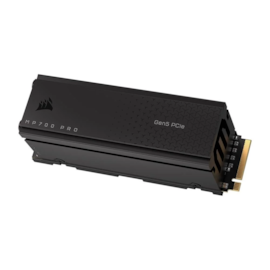 Ssd Corsair Mp700 Pro 1tb Com Air Cooler M.2 Nvme Leitura E Gravação 11700mb/s - 9600mb/s Gen5x4 Cssd-f1000gbmp700pro
