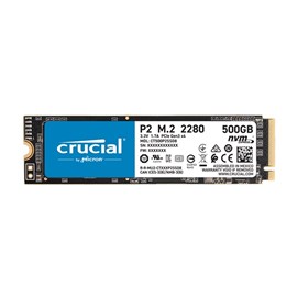 SSD CRUCIAL 500GB P2 M.2 NVME CT500P2SSD8