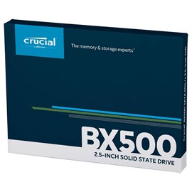 Ssd Crucial Bx500 500gb Leitura E Gravação 550mb/s - 500mb/s Ct500bx500ssd1