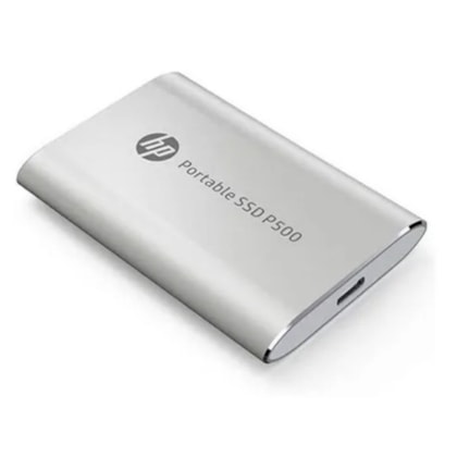 SSD EXTERNO HP 120GB P500 PORTÁTIL CINZA LEITURA E GRAVAÇÃO 350MB/S - 210MB/S 7PD48AA-ABC