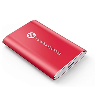 SSD EXTERNO HP 250GB P500 PORTATIL VERMELHO 7PD49AA-ABC