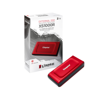 Ssd Externo Kingston Xs1000r 2tb Usb 3.2 Gen 2x2 Leitura E Gravação 1050 Mb/s - 1050mb/s Sxs1000r/2000g