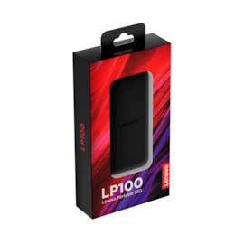 Ssd Externo Lenovo Lp100 1tb Usb 3.2 Usb Tipo C Gen2x2 Leitura E Gravação 450 Mb/s - 445mb/s