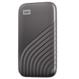 Ssd Externo Western Digital Portátil 1tb Leitura E Gravação 1050mb/s My Passaport Wdbagf0010bgy-wesn