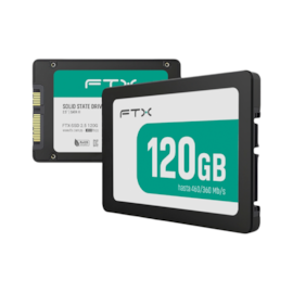 Ssd Ftx 120Gb Sata 3 Leitura E Gravação 460Mb/S - 360Mb/S Ftx-Ssd 2.5-120G