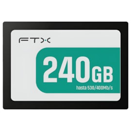 Ssd Ftx 240Gb Sata 3 Leitura E Gravação 530Mb/S - 400Mb/S Ftx-Ssd 2.5-240G