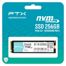 Ssd Ftx 256Gb m.2 nvme 2280 Leitura E Gravação 3230Mb/S - 1240Mb/S gen3x4 Ftx-256g-nvme3