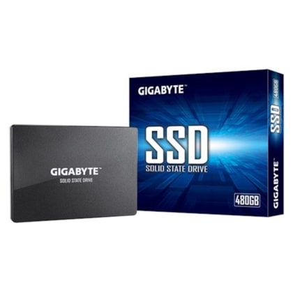 Ssd Gigabyte 480gb Sata Iii Leitura E Gravação 550mb/s - 480mb/s Gp-gstfs31480gntd