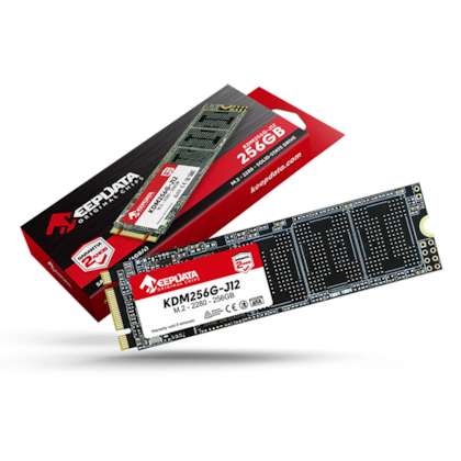 Ssd Keepdata 256Gb M.2 Sata Leitura E Gravação 500mb/s - 320mb/s Gen4x4 Kdm256g-j12