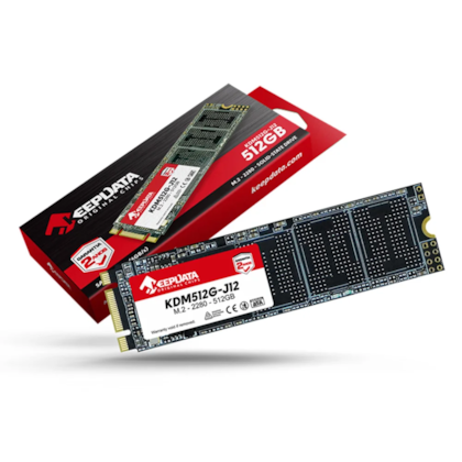 Ssd Keepdata 512Gb M.2 Sata Leitura E Gravação 500mb/s - 320mb/s Kdm512g-j12