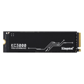 Ssd Kingston 2tb M.2 Nvme Kc3000 Leitura E Gravação 7000mb/s - 3900mb/s Gen4x4 Skc3000d/2048g