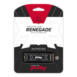 Ssd Kingston Fury Renegade 1tb M.2 Nvme Leitura E Gravação 7300mb/s - 3000mb/s Gen4x4 Sfyrs/1000g