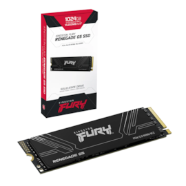 Ssd Kingston Fury Renegade G5 1024gb M.2 Nvme Leitura E Gravação 14200mb/s - 11000mb/s Gen5x4 Sfyr2s/1t0