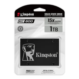 Ssd Kingston Kc600 1tb Sata 3 2,5" Leitura E Gravação 550mb/s - 520mb/s Skc600/1024g