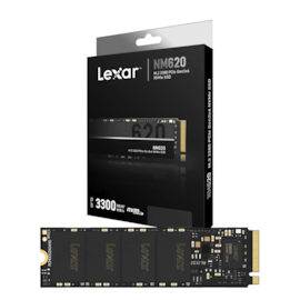 Ssd Lexar Nm620 512gb Nvme Nv2 Leitura E Gravação 3500mb/s - 2400mb/s Gen3x4 Lnm620x512g-rnnnu