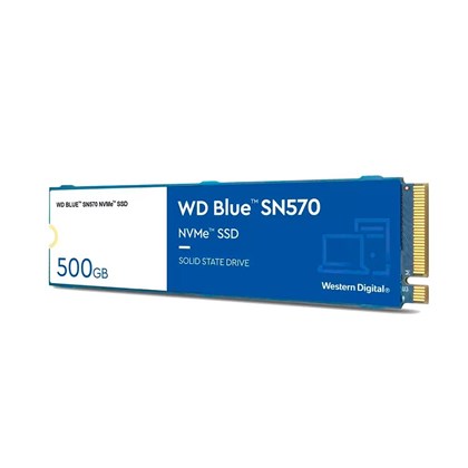 Ssd M2 500gb Western Blue Sn570 Nvme Leitura E Gravação 3500mb/s - 2300mb/s Wds500g3b0c