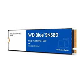 Ssd M2 500gb Western Blue Sn580 Nvme Leitura E Gravação 4000mb/s - 3600mb/s Wds500g3b0e-00chf0