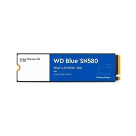 Ssd M2 500gb Western Blue Sn580 Nvme Leitura E Gravação 4000mb/s - 3600mb/s Wds500g3b0e-00chf0