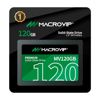 Ssd Macrovip Premium 120Gb Sata Iii 2,5" Leitura E Gravação 520Mb/S - 450Mb/S Mv120Gb