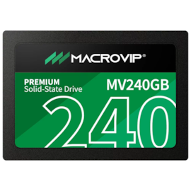 Ssd Macrovip Premium 240Gb Sata 3 Leitura E Gravação 520mb/s - 450mb/s Mv240gb