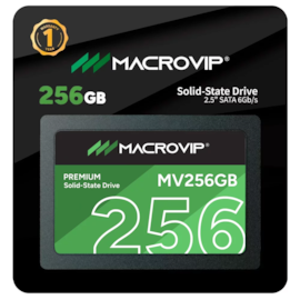 Ssd Macrovip Premium 256Gb Sata 3 Leitura E Gravação 520mb/s - 450mb/s Mv256gb