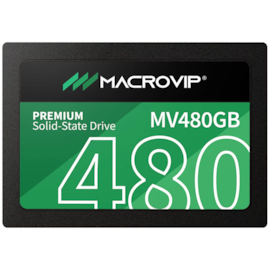 Ssd Macrovip Premium 480Gb Sata 3 Leitura E Gravação 520mb/s - 450mb/s Mv480gb