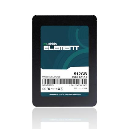 Ssd Mushkin Element 512gb Sataiii Leitura E Gravação 500mb/s - 450mb/s Mknssdel512gb