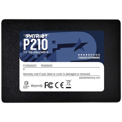 SSD PATRIOT 512GB BURST P210 SATA III P210S512G25