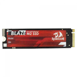 Ssd Redragon Blaze 512gb Pcie 4.0 M.2 Leitura E Gravação 7050mb/s -4200mb/s Gen4x4 Gd-706