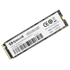 Ssd Redragon Ground 256gb M2 Nvme Leitura E Gravação 1600mb/s - 1000mb/s Gen3x4 Gd-410