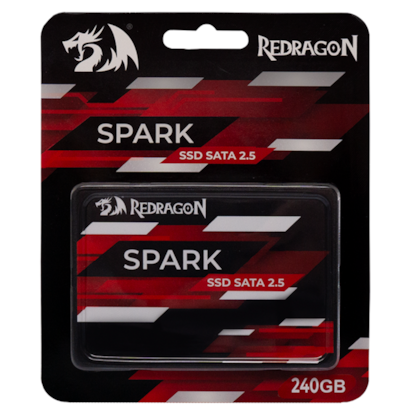 Ssd Redragon Spark 240gb Sata III 2,5 Polegadas Leitura E Gravação 530mb/s - 400mb/s Gd-306